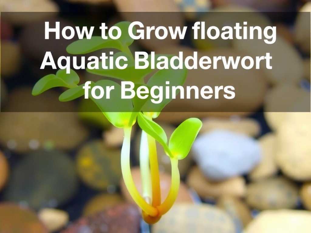 How to Grow Floating Aquatic Bladderwort for Beginners(1)